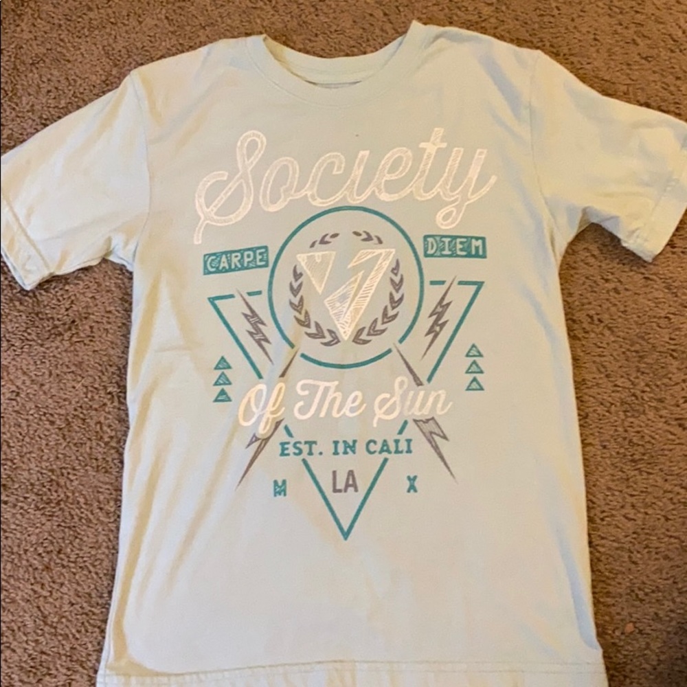 Boys society shirt